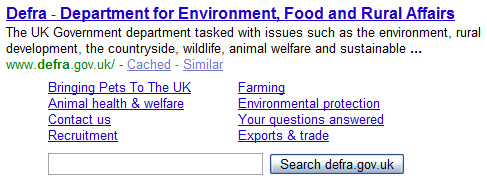 defra-google defra-google