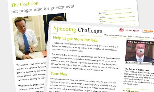 Coalition site duplicated